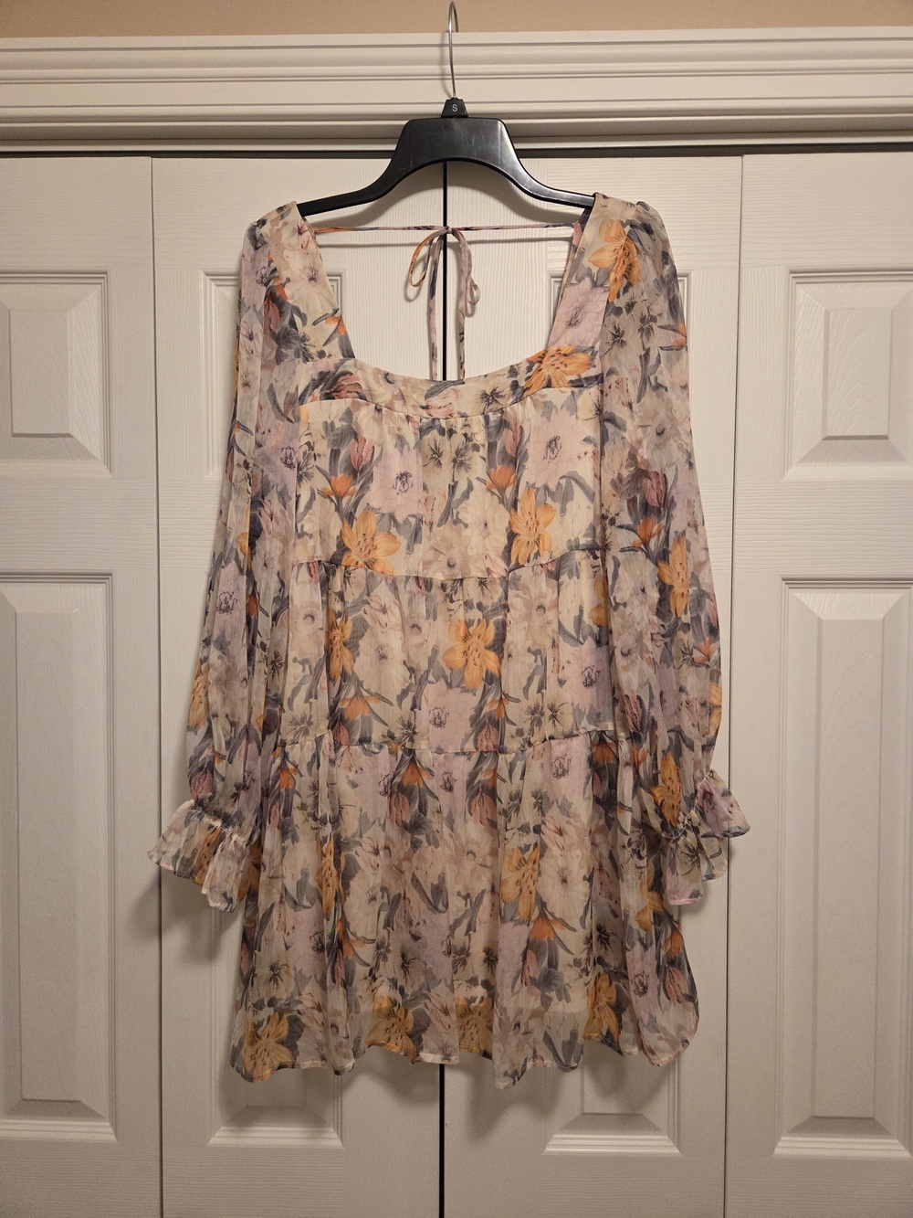 Aakaa Multicolor Floral Short Shift Dress